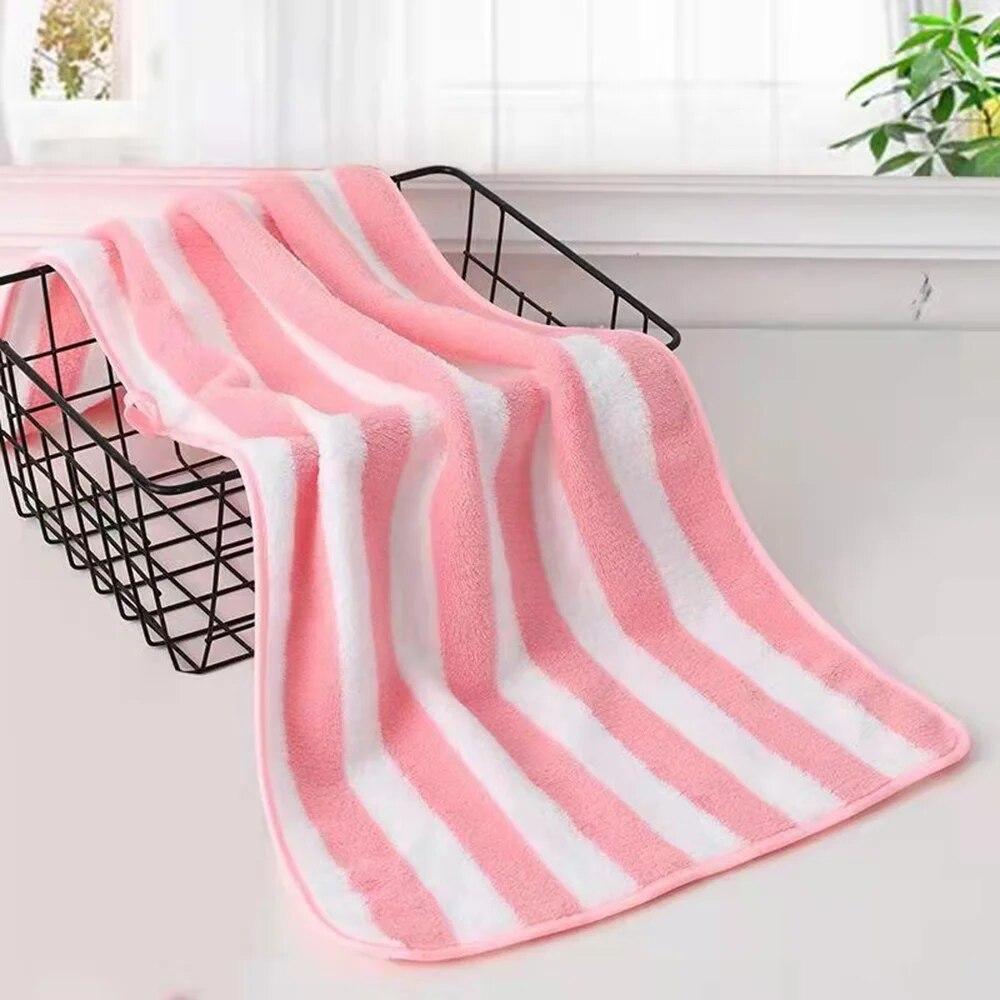 Moisture-absorbing and Quick Drying Bath Towel, Soft Adult Facial Towel, Bathroom Ultra-fine Fiber Swimming Bath Towel