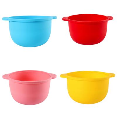 Сменный горшок для подогрева воска, 400 мл, жаропрочные силиконовые чаши для удаления волос, тающие миски для воска