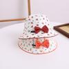 Korean Style Empty Top Kid Sunhat Bowknot Children's Fisherman Hat Baby Shading Hat  Spring/Summer