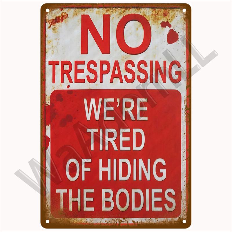 Винтажный предупреждающий металлический знак, табличка с уведомлением, жестяная табличка, знак опасности, настенное искусство, настенное украшение, настенная роспись, домашний декор, бары, пещера для мужчин