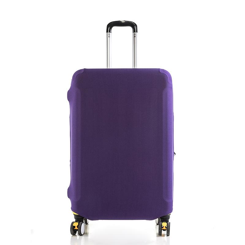 Solid Colors Elastic Luggage Cover Protector – Durable, Dustproof, Universal Fit for 18-32 Inch Suitcases