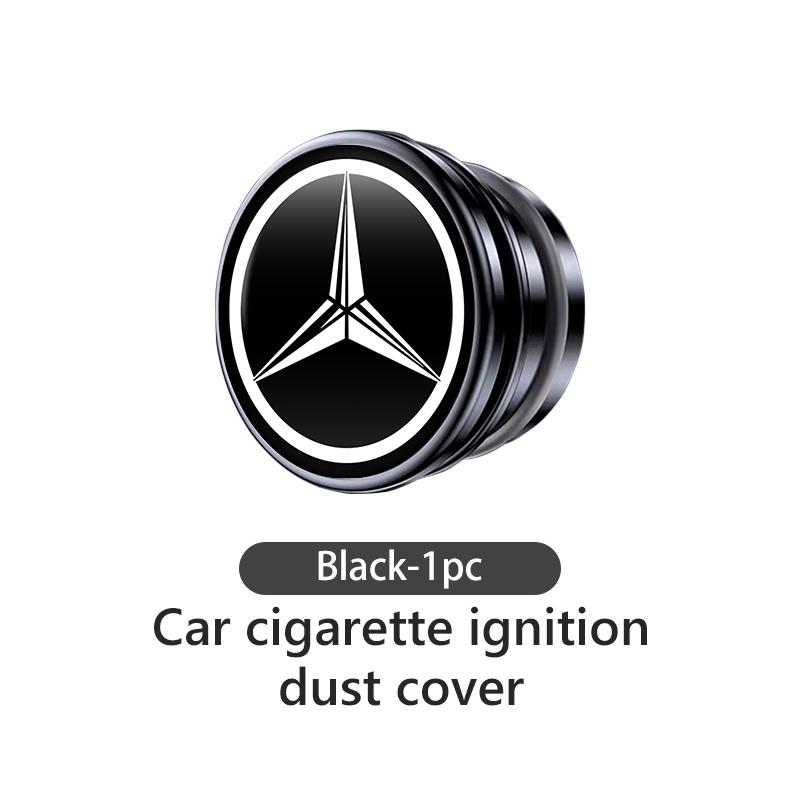 WLX4 For Mercedes Benz Car Cigarette Lighter Cover DustProof Decoration Cap W202 W212 W126 W140 W168 W177 CLS GLE GLC GLS CLA