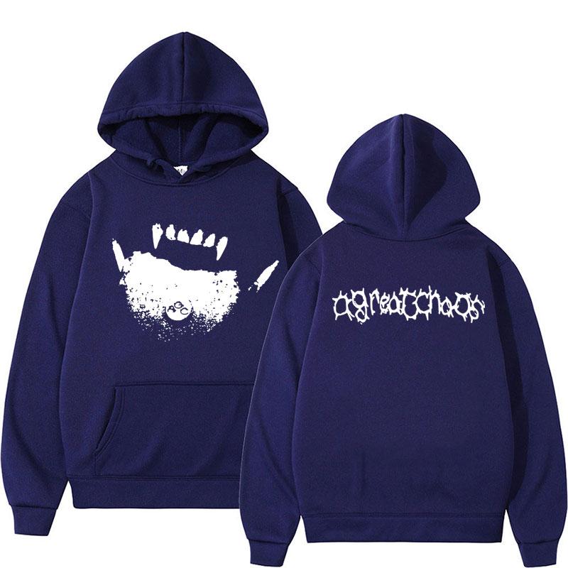 Кен Карсон AGC Actual Hate Teen X Vamp Hoodie A Great Chaos Opium Merch Hoodies Women Unisex Harajuku Fashion Trend Y2K Sweatshirts