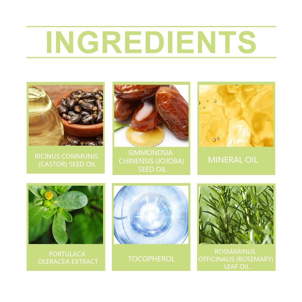 Hoegoa Herbal Hair Oil, Moisturizing and Hydrating, Nourishes the Scalp, Improves Dry and Frizzy Hair, Promotes Hair Growth, Suitable for 100ml ...