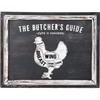 Hill Interiors Butchers Cuts Chicken Plaque