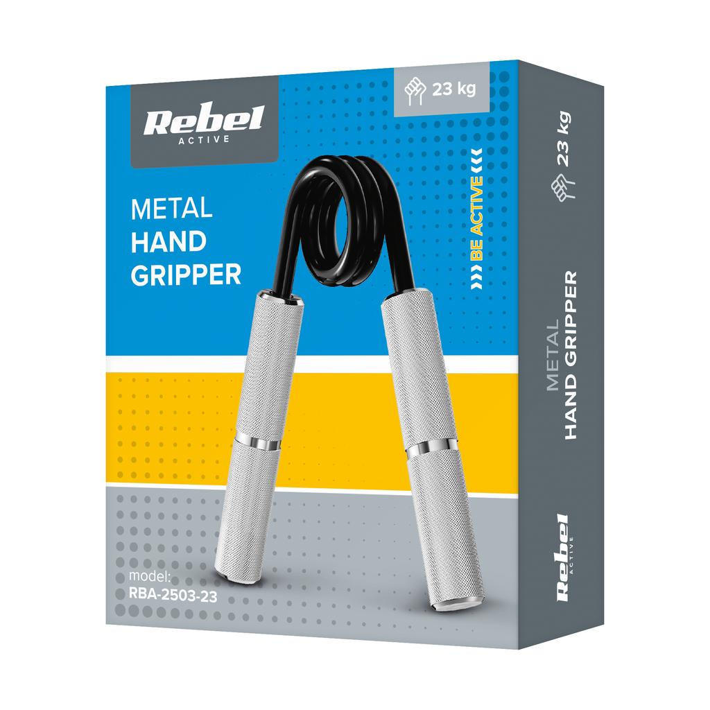 Grip For Hand Rehabilitation Exercises, Metal, 23Kg, Rebel