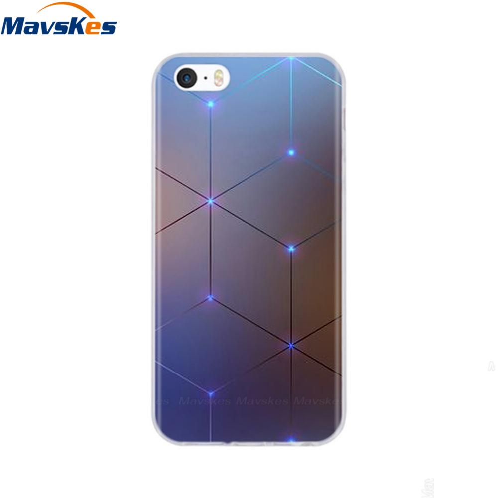 Мягкий чехол из ТПУ для iPhone 4 4s 5 5s SE 6 6s милый мультяшный кот цветок модный силиконовый чехол-бампер для телефона полная защита
