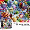 Jigsaw Puzzle With Bird Houses And World Renowned Flat Paintings For Gift Teens