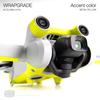 Виниловая наклейка WRAPGRADE для DJI Mini 3 Pro, цветной акцент (Неоновый желтый)