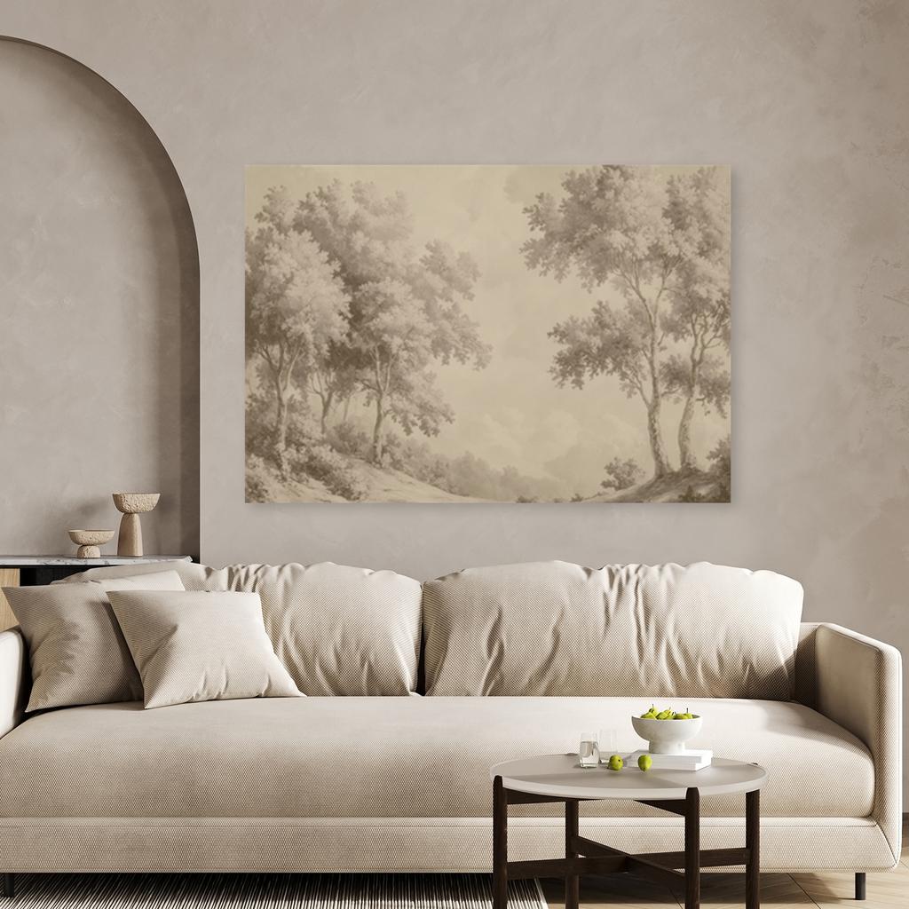 Canvas Print,  Forest Trees Nature