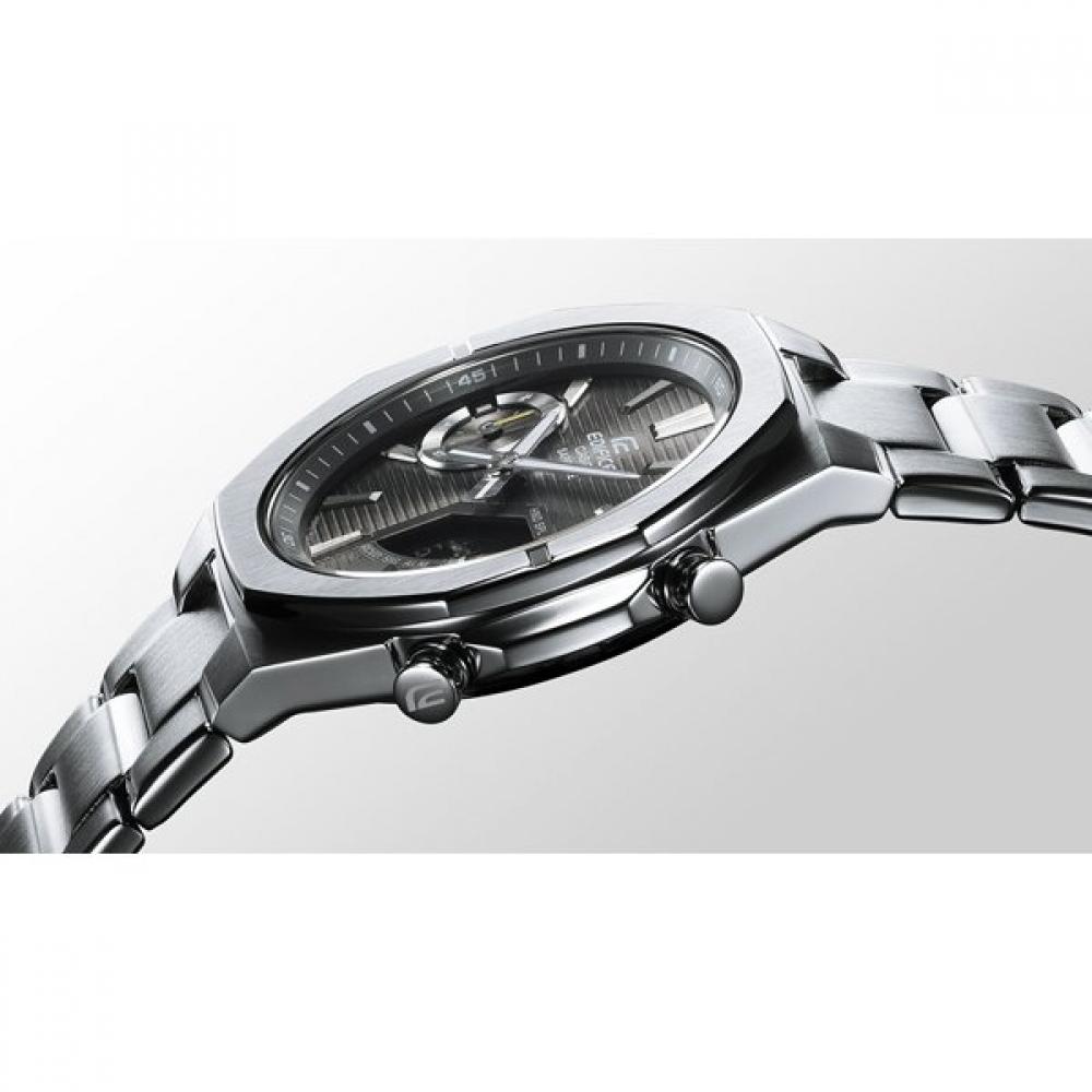 Casio Мужские часы на металлическом ремешке Ecb S10yd 8ajf