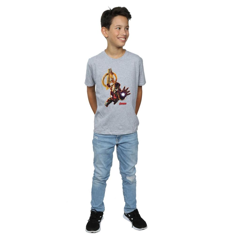 Marvel Boys Iron Man Pose T-Shirt