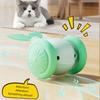 USB Зарядка Интерактивная Игрушка-Кит для Кошек Бегающая Машинка Пластиковый Автоматически Катящийся Шарик Интерактивная Электрическая Игрушка-Машинка Кит