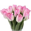 6 Pcs Tulips Artificial Flowers for Decoration Real Looking Fake Tulips Real Touch Flowers Floral Arrangements for Table Home Office Wedding Decor