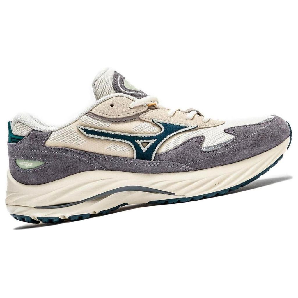Mizuno Мужские кроссовки Wave Rider Beta Pristine Moonlight Ocean Серые ртуть D1GA330907