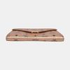 [Pre-Owned] Millie Large Rose Gold Coated Canvas Monogram Crossbody Clutch Shoulder Bag - Very Good #U3V97E