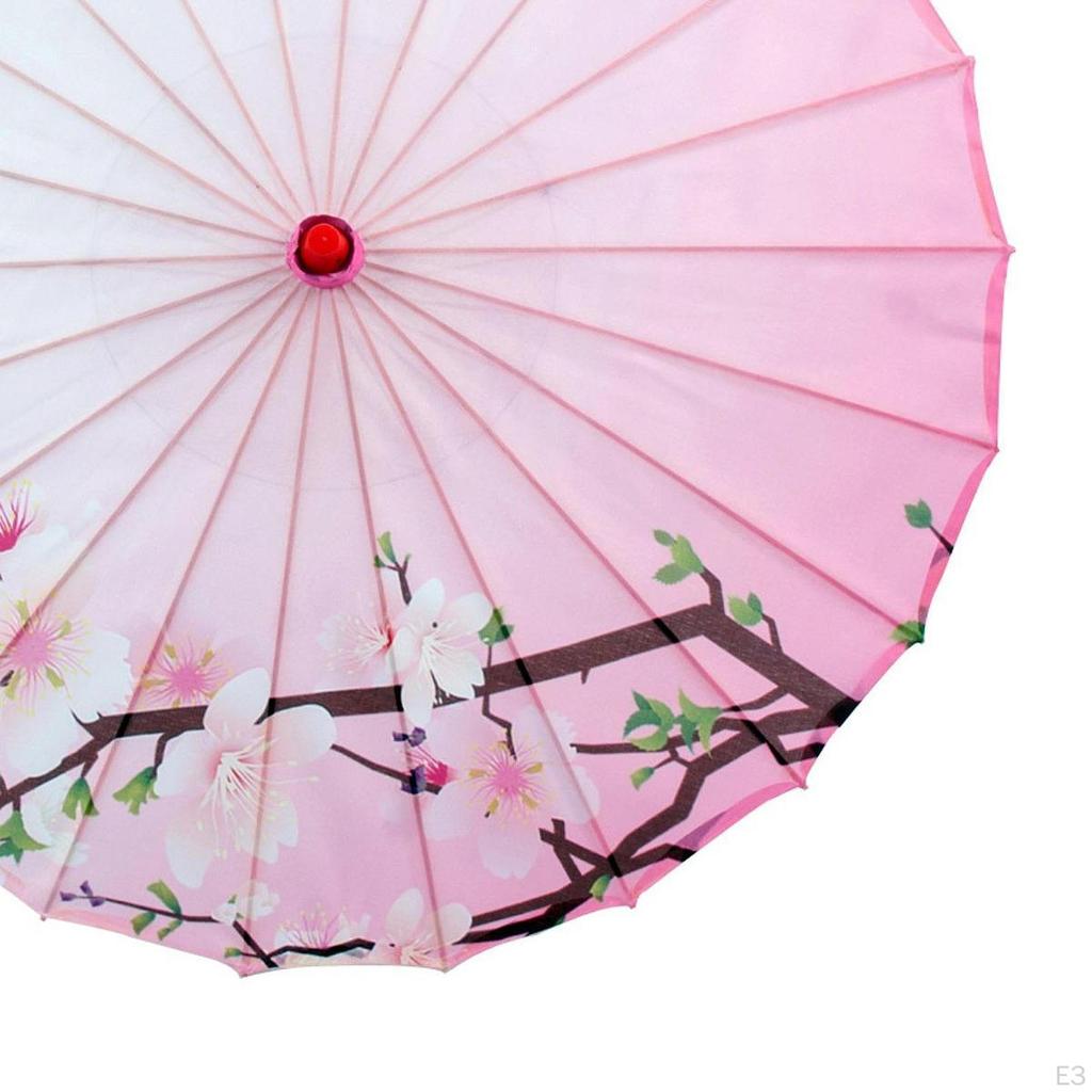 Китайский зонт из промасленной бумаги, античный восточный зонтик от солнца для женщин, танцевальные подарки