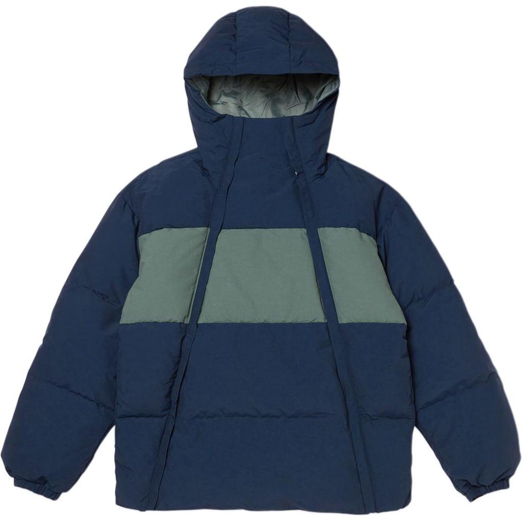 Vans FW2 In Transit Series Hooded Warm Long Sleeve Down Jacket Unisex Jacket Blue VN000M8XLKZ