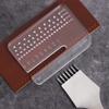 Acrylic Punching Aid Plate Leather Stitching Punch Aid Plate Leathercraft Punch Tool, Leather Stitching Aid Plate
