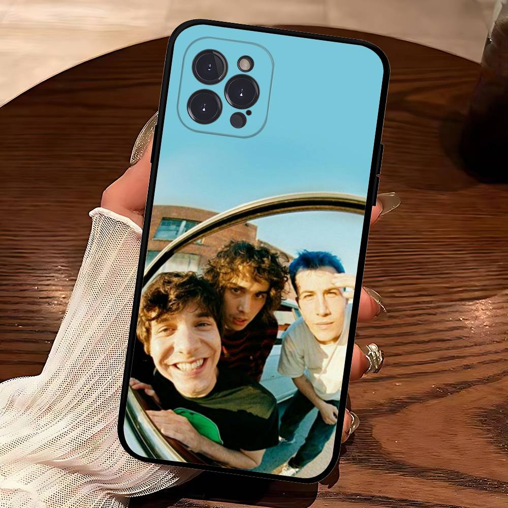 Инди-рок Wallows Группа Для IPhone 17 16 15 14 13 12 11 Pro Max Plus Ударопрочный Черный Мягкий Чехол для Телефона