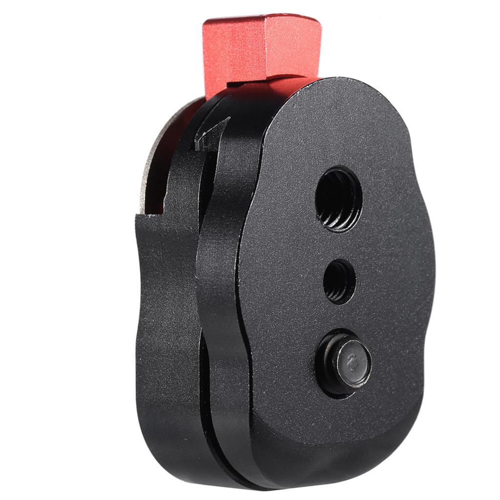 Mini Quick Release Plate for LCD Monitor Friction Aticulating Arm LED Light Camera Camcorder Rig