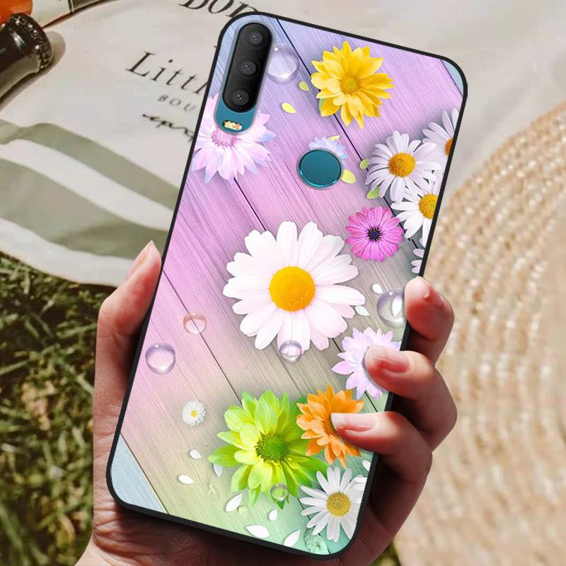 Чехол Для Alcatel 1S 2020 5028Y 5028D Чехол Fundas 1V 2020 Мягкий Силикон Задняя Крышка Телефона Coque Для Alcatel 3L 2020 Чехол Бампер Черный