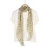 Ribbon Scarf Headband Thin Long Scarves Elegant Leopard Print Scarf  Outdoor