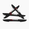 SLZPW1 New 4pcs Rubber Car Door Edge Protector Stickers Anti Collision Strips For VW Passat 4 Tiguan Golf CC Polo GTI Motion MTM Touran
