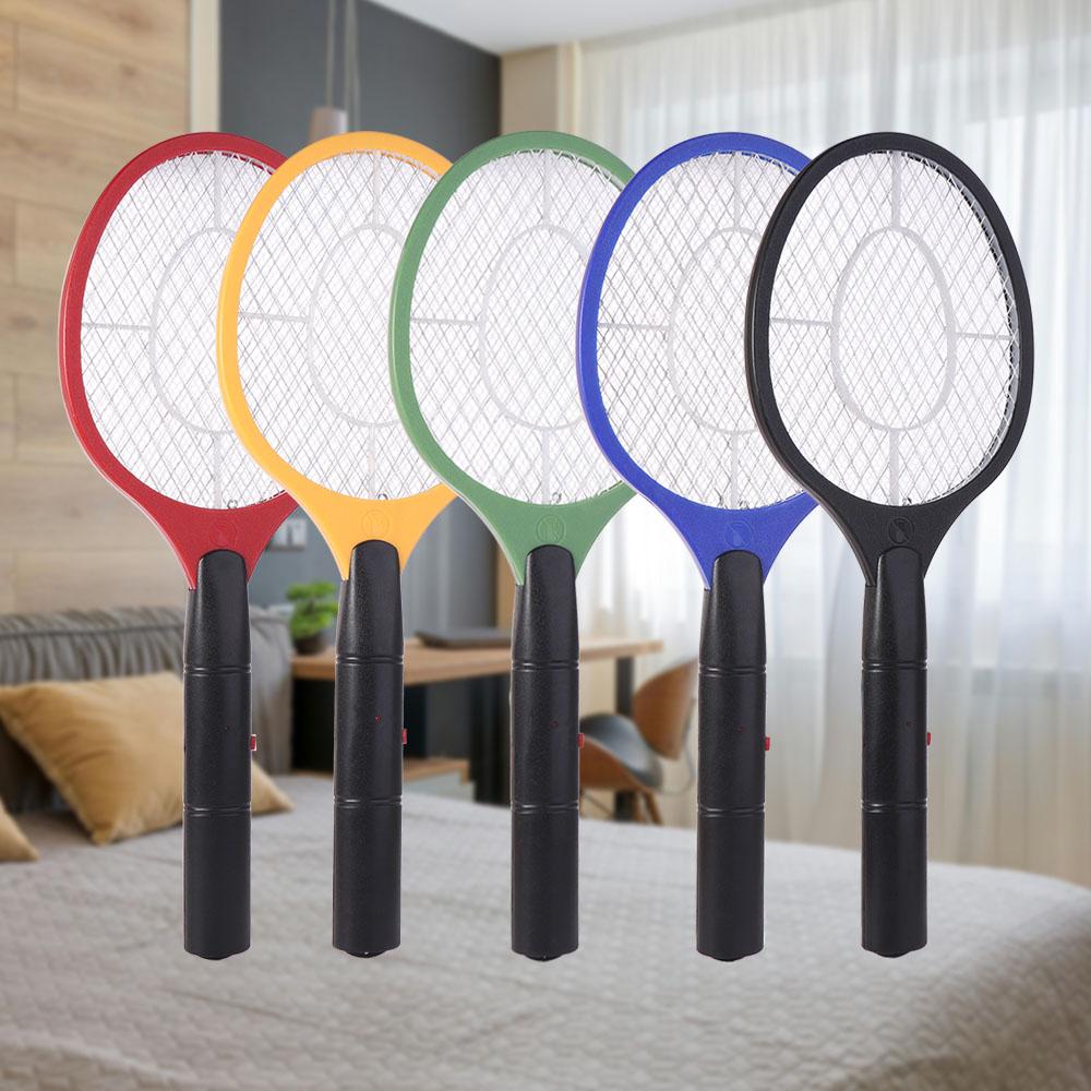 Handheld Electric Mosquito Swatter Cordless Insect Bug Zapper Household Fly Swatter  Indoor
