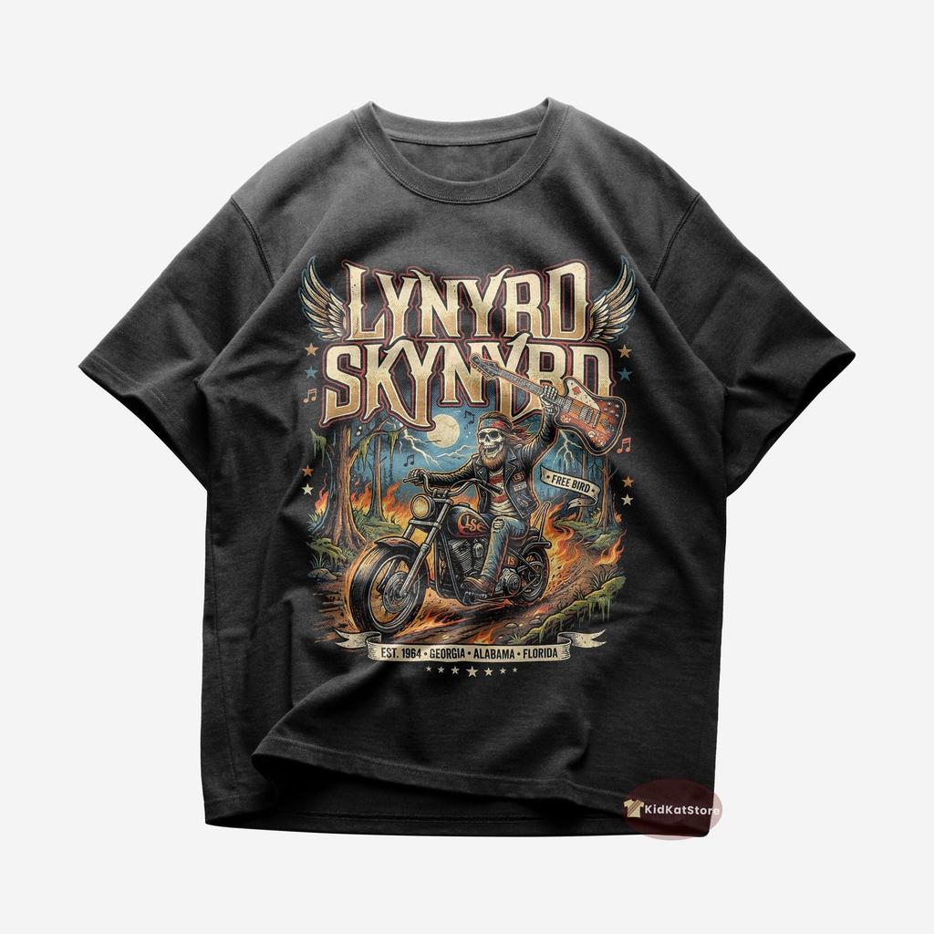 Lynyrd Skynyrd T shirt - Sweet Home Alabama - Lynyrd Skynyrd Merch - Unisex Rock Tee - Gift for Rock Lovers - Premium Music Apparel