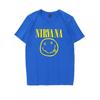 Nirvana Smiley Face Tee 90s Vintage Grunge Band Shirt Hoodie Pullover Unisex Streetwear Sweatshirt Kurt Cobain Fan Gift