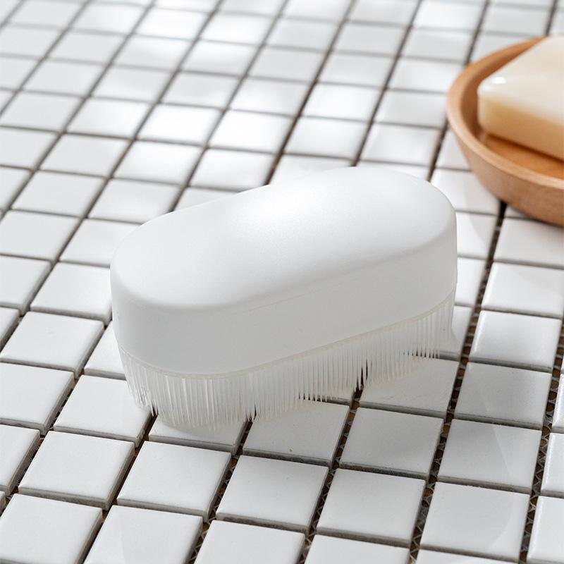 Щетка для чистки одежды, многофункциональная щетка для обуви на мягком меху, бытовая минималистичная щетка для стирки с пластиковой ручкой, чистящие средства