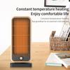Space Heater 500W PTC Ceramic Low Noise Fast Heating Portable Personal Heater Fan with 30 Degrees