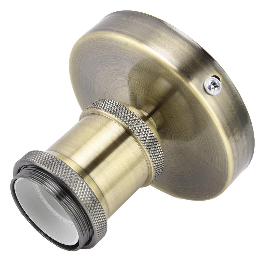 Винтажный патрон E26 E27 для лампы, потолочный патрон с аксессуарами для кухни, спальни, гостиной