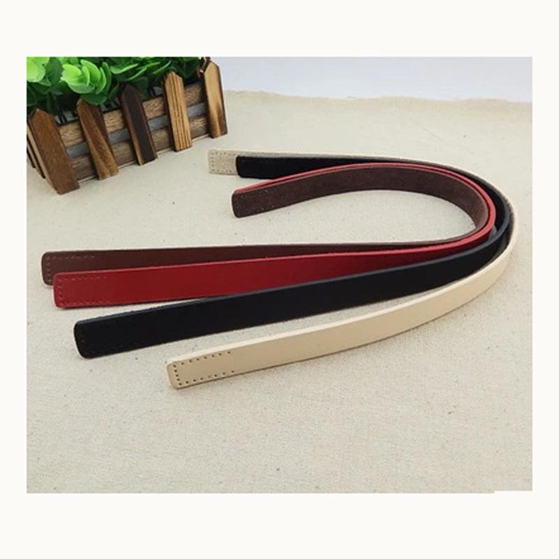 Ремень для сумки-шоппера из натуральной коровьей кожи, сшитый вручную