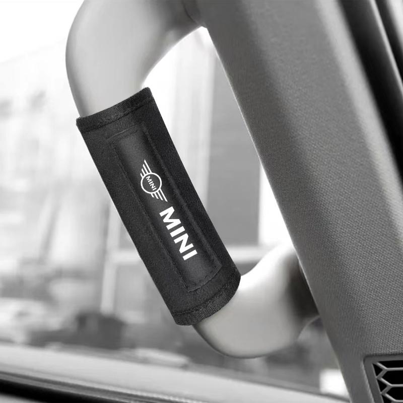 Car Interior Handle Protection Cover Roof Pull Gloves Car Styling For BMW Mini Cooper F54 F55 F56 R56 R60 SONE Roadster Clubman Coupe