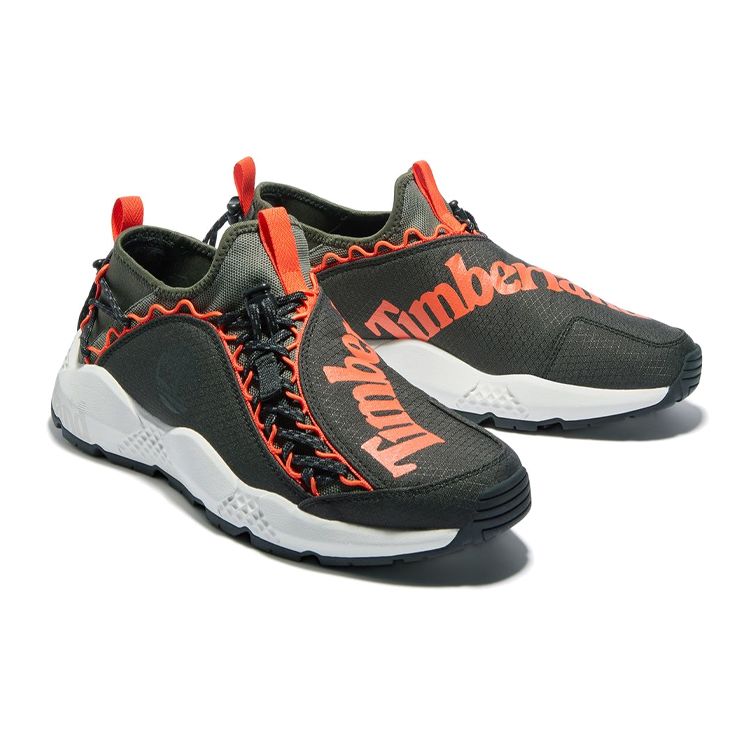 Timberland Удобные прочные повседневные кроссовки с низким верхом для бега, мужские кроссовки, черные, зеленые, A2KM6