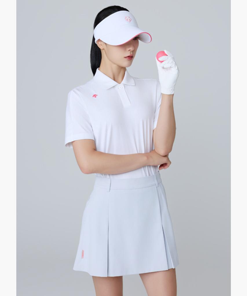 DESCENTE GOLF Women'S Hole-In-One Pack Pattern Short Sleeve T-Shirt (Dq32Wfts7A)