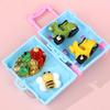Fashion Play House Kids Toys Dollhouse Furniture Doll's Luggage Doll Suitcase Accessories