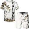 Летняя мужская новая футболка большого размера, свободная одежда, ретро, ​​с коротким рукавом, модный черно-белый топ с 3D узором для лица, уличный топ с 0 вырезом