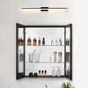 VEVOR Medicine Cabinet, 26 x 30 inch, Medicine Cabinet for Bathroom with Mirror, Aluminum Frame Bathroom Wall Cabinet, 2-layer Adjustable Shelves