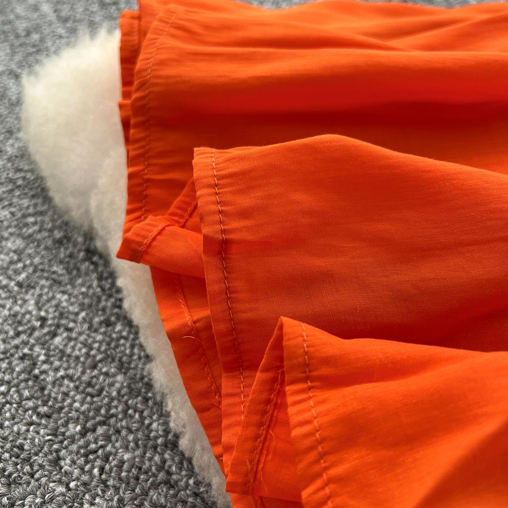 Французское винтажное макси-платье для женщин с воротником-стойкой и рукавами-фонариками на шнуровке, женские элегантные платья А-силуэта, весна-осень