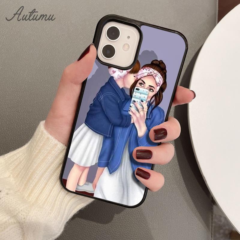 Чехол для телефона «Мама, мама, мама, девочка, королева» для iPhone 11, 12, 13, 14 Pro Max mini XR XS SE 2020, 7, 8 Plus, Samsung S21 S22
