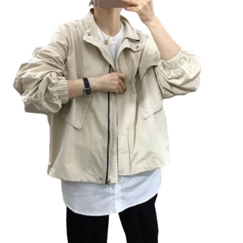 Белая футболка с рукавами-рубашками в стиле пэчворк, женская осенне-зимняя свободная базовая рубашка средней длины со стильным дизайном, блузки и рубашки с длинными рукавами