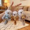Cute Otter Plush Keychain: Fish-Hugging Doll Ornament