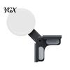 Rotating Smartphone Stand Mobile Phone Holder 360-Degree Rotation Magnetic Car Mount Clip-on Ultra-Stable Shock Absorbing for Safe Driving Portrait