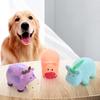 Pet Chew Toy Cartoon Shape Super Soft Bite Resistant Adorable Appearance Washable Relieve Boredom
