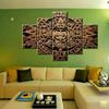 5 шт. ацтекский календарь культура майя 5 шт. холст настенный художественный принт плакат домашний декор картины фотографии HD печать без рамки современный