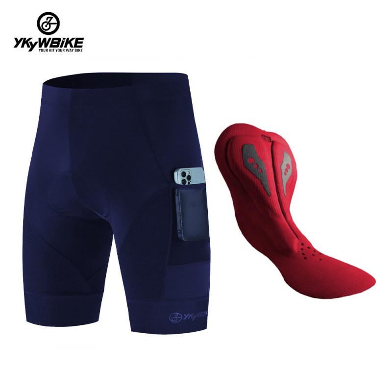 Mens Cycling Shorts With Dual Arrow Pad Breathable Bike Road Mountain Biking