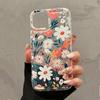 Summer Colorful Flower Clear Phone Case For iPhone 16 14 13 11 12 15 Pro Max 16e 7 8 Plus XR X XS Max Anti-Fall Protection Cover